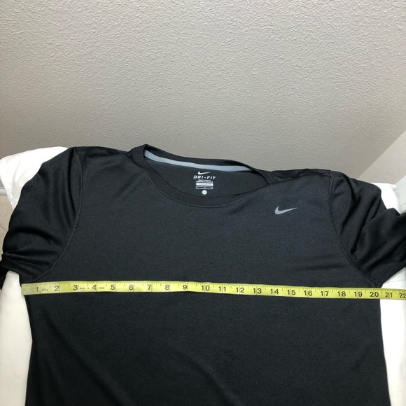 Nike Women’s Style 453182 Crew Neckline Training Black Long Sleeves T-shirt L - Picture 11 of 12